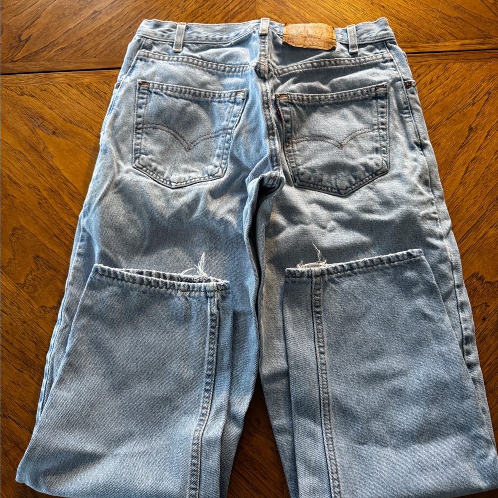 Levi's Light Blue Relaxed Fit Jeans Vintage